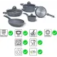 Aeternum Madame Petravera 3.0 Batteria Pentole 8 Pezzi Full Induction