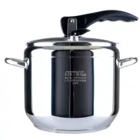 Pentola a Pressione Easy Abert 5 Litri – Acciaio Inox con Fondo Induzione