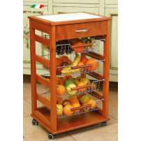 Carrello PORTAFRUTTA con cassetto