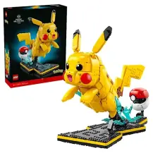 Lego Pokémon Pikachu e Poké Ball 72152 - Figura Snodabile