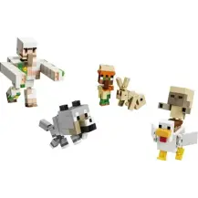 Lego Minecraft 21292 - Set da costruzione con 6 personaggi