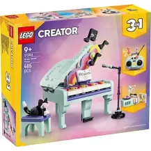 LEGO Creator Pianoforte Decorativo con Gatto 3 in 1 31192 - 9+ anni