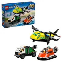 LEGO City 60505 3 in 1 Remix Aereo, Camion di Servizio e…