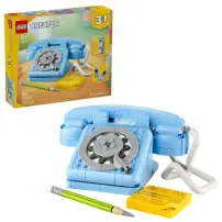 LEGO Creator 3in1 31174 Telefono Retrò con Disco di Selezione Rotante