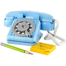 LEGO Creator 3in1 31174 Telefono Retrò con Disco di Selezione Rotante