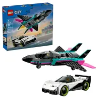 LEGO City 60489 Jet Contro Auto Sportiva Giocattolo