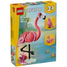 LEGO Creator 3in1 31170 Animali Selvatici: Fenicottero Rosa