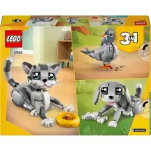 LEGO Creator 3 in 1 LEGO CREATOR GATTO GIOCOSO 31163