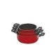 Tris Casseruole Italpent antiaderente 14-18 cm