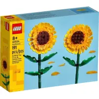LEGO Botanicals 40524 Girasoli, Fiori Finti per Bambini 8+