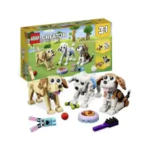 LEGO Creator 31137 Adorabili Cagnolini, Set 3 in 1 con Bassotto…