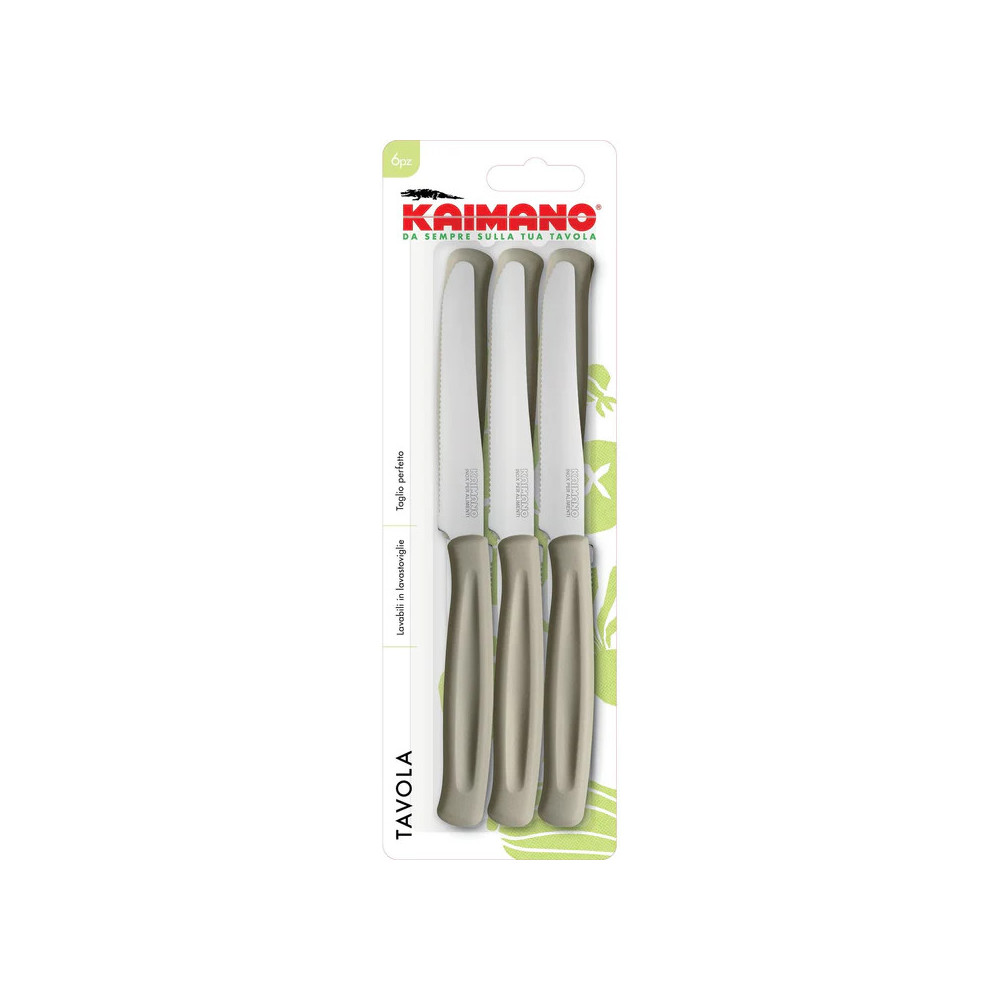Kaimano Coltello da tavola Tortora Serie Dinamik Kaimano Coltello da tavola Tortora Serie Dinamik
