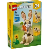 LEGO Creator 3 in 1 31162 Adorabile Coniglio Giocattolo, Si…