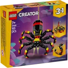 LEGO Creator 3 in 1 31159 Animali Selvatici: Ragno Trasformista…