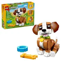LEGO Creator 31382 3in1 Adorabili Animali: Cagnolino Giocoso…