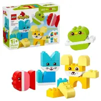 LEGO DUPLO 10477 Animali Domestici Creativi 3 in 1, Gioco…