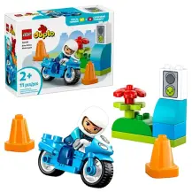 LEGO DUPLO 10471 Motocicletta Blu della Polizia, Gioco Didattico…