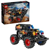 LEGO Technic 42219 Monster Jam Grave Digger Fuoco e Ghiaccio…