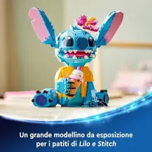LEGO Disney 43249 Stitch, Gioco per Bambini 9+, Personaggio da…