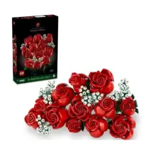 LEGO Botanicals 10328 Bouquet di Rose, Set Fiori Finti per…