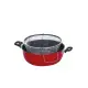 Friggitrice 2 manici Italpent antiaderente 24 cm