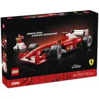 LEGO ICONS 11375 Ferrari F2004 e Michael Schumacher, Modello di…