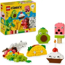 LEGO Classic 11039 Alimenti Creativi, Set di Giochi di Fantasia…