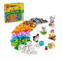LEGO Classic 11034 Animali Domestici Creativi, Giocattolo per…
