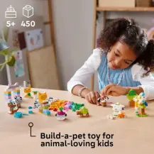 LEGO Classic 11034 Animali Domestici Creativi, Giocattolo per…