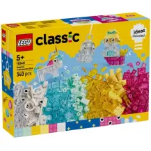 LEGO Classic 11040 Scatola Magica Trasparente, Mattoncini…