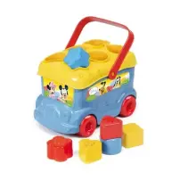Clementoni Topolino Bus Inserimento Forme Multicolore