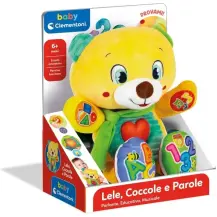 Clementoni Lele Coccole e Parole Orsetto 6 mesi+
