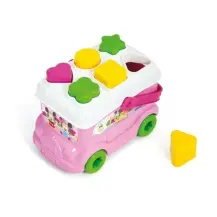 Clementoni Minnie Bus Inserimento Forme 9 formine 10 mesi+