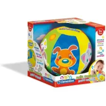 Clementoni Baby Palla Musicale Amici Animali 3 mesi
