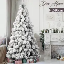 Albero Di Natale Innevato Des Alpes 240cm