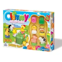 Clementoni Clemmy Happy Farm con trattore e 3 animali
