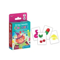 Gioco Carte Strega Comanda Colore Clementoni - Gioco per Famiglia e Ba