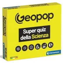 Clementoni Geopop Il Superquiz della Scienza 10+