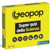 Clementoni Geopop Il Superquiz della Scienza 10+
