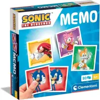Sonic Gioco Memoria Educativo per bambini 3+ anni, 48 cartelle Clement
