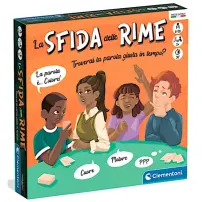 Clementoni La Sfida delle Rime gioco da tavolo 8+