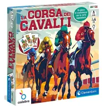 La Corsa dei Cavalli Gioco da Tavolo con Carte Napoletane Clementoni -