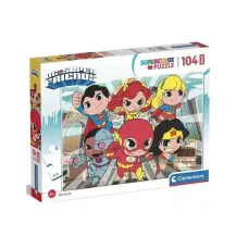 Clementoni DC Universe Maxipuzzle 104 pezzi - Giochi di Società e Puzz