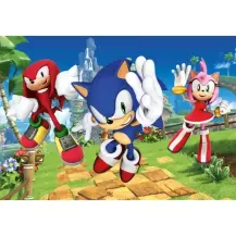 Clementoni Sonic Maxi Puzzle 104 Pezzi, dai 6 anni