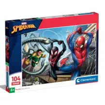 Clementoni Spider-Man Puzzle 104 Pezzi | Supercolor