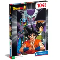 Clementoni Dragonball Puzzle 104 pezzi 37,9 x 26,9 cm