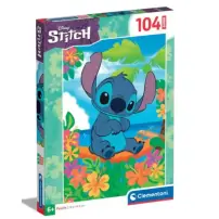 Clementoni Disney Stitch Puzzle 104 pezzi Super Color