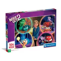 Inside Out 2 Puzzle 104 pz a 48,5 x 33,5 cm - Clementoni