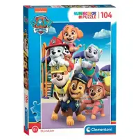 Clementoni Paw Patrol Puzzle 104 pezzi 62 x 42 cm