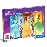 Princess 104 Pezzi Puzzle Clementoni - 104 Pezzi Disney Puzzle Cartone